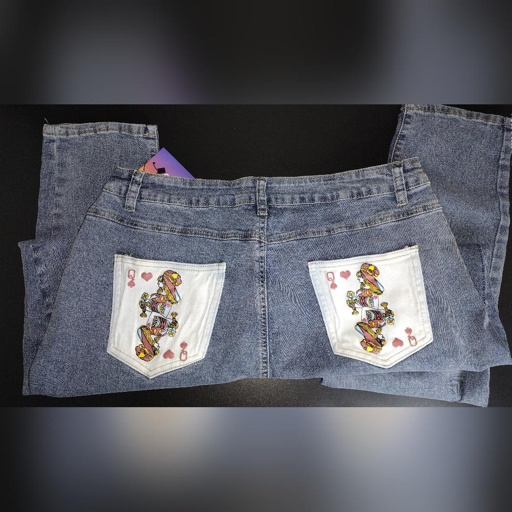 Shein queen jeans
